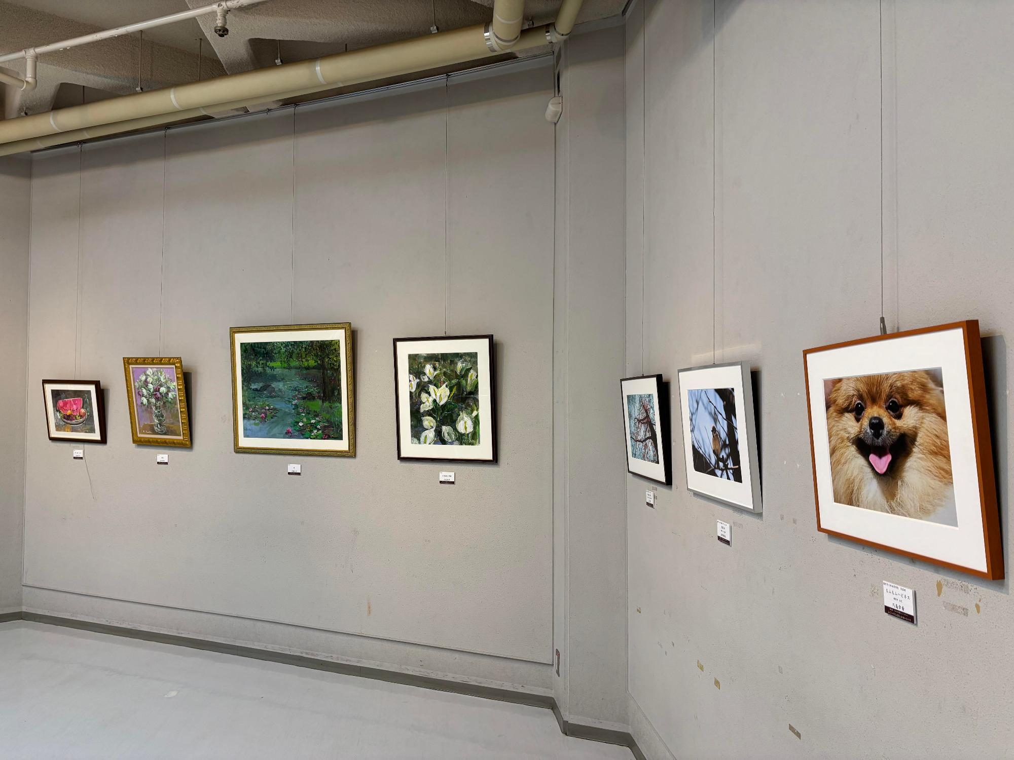 昨年の作品展示