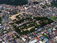 今の写真　道明寺天満宮付近