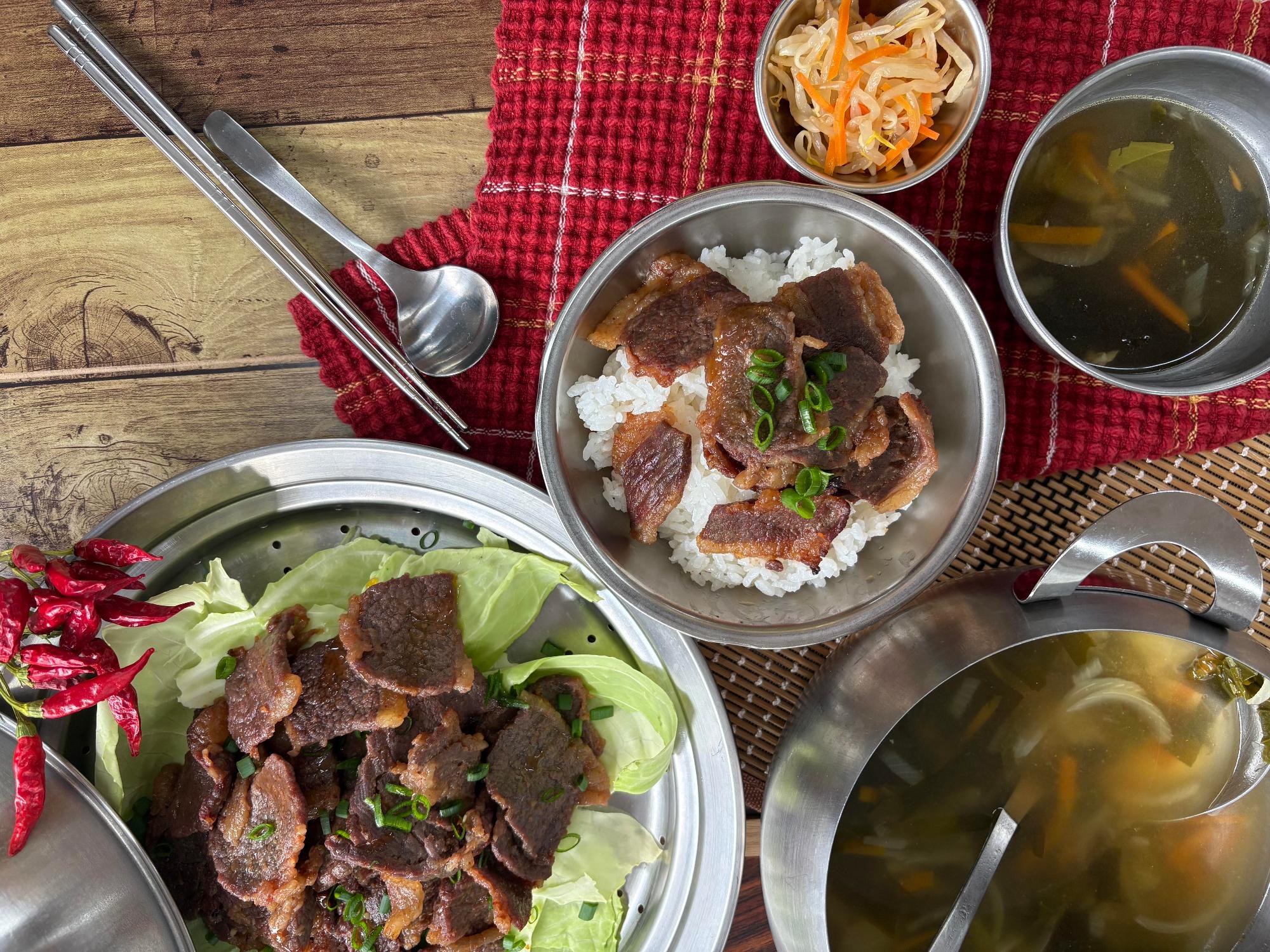 実際にコラボ給食完成写真