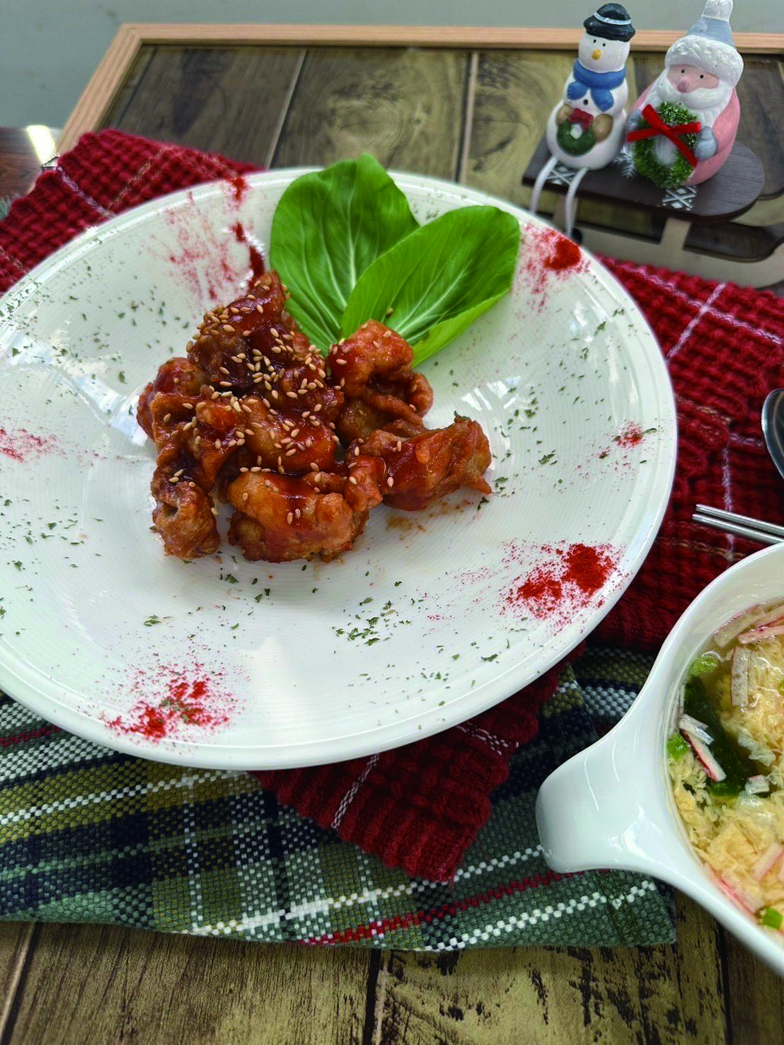 ヤンニョムチキンの写真