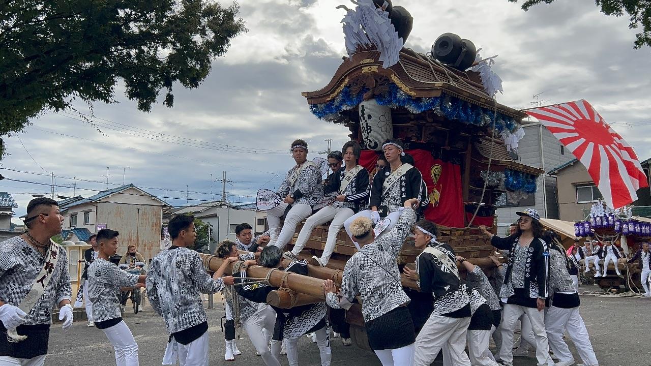 だんじりの写真