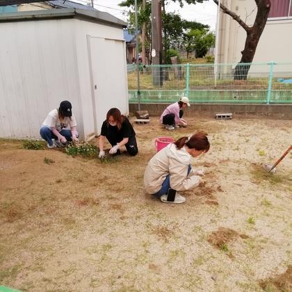 幼稚園がきれいになりました