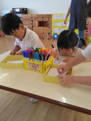 絵画の先生が来てくれたよ