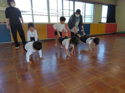 年少うさぎ組体操教室