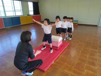 年少うさぎ組体操教室