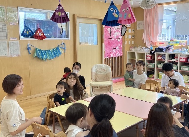 0歳児学級懇談