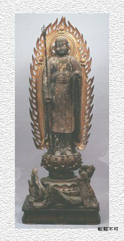 地蔵菩薩立像(葛井寺所蔵・大阪市立美術館提供)