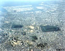 百舌鳥古墳群の全景