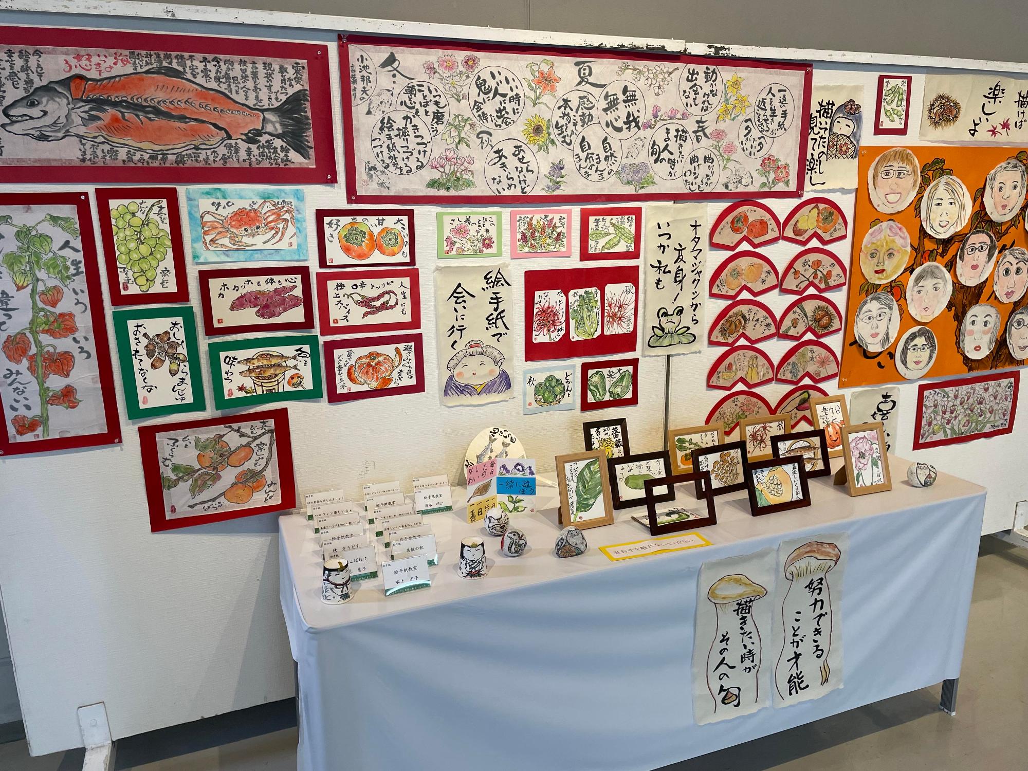 昨年の作品展示