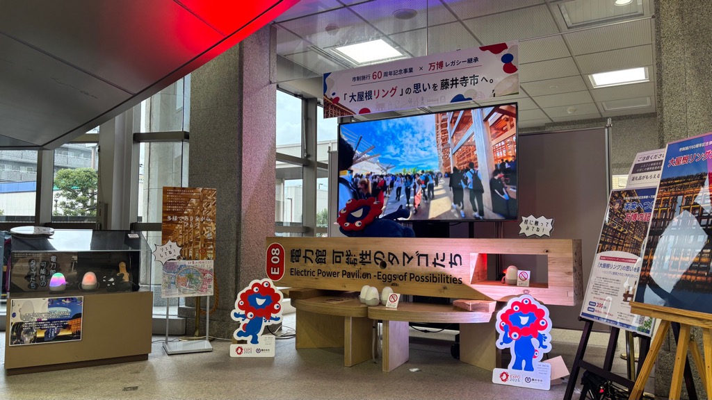 展示の様子