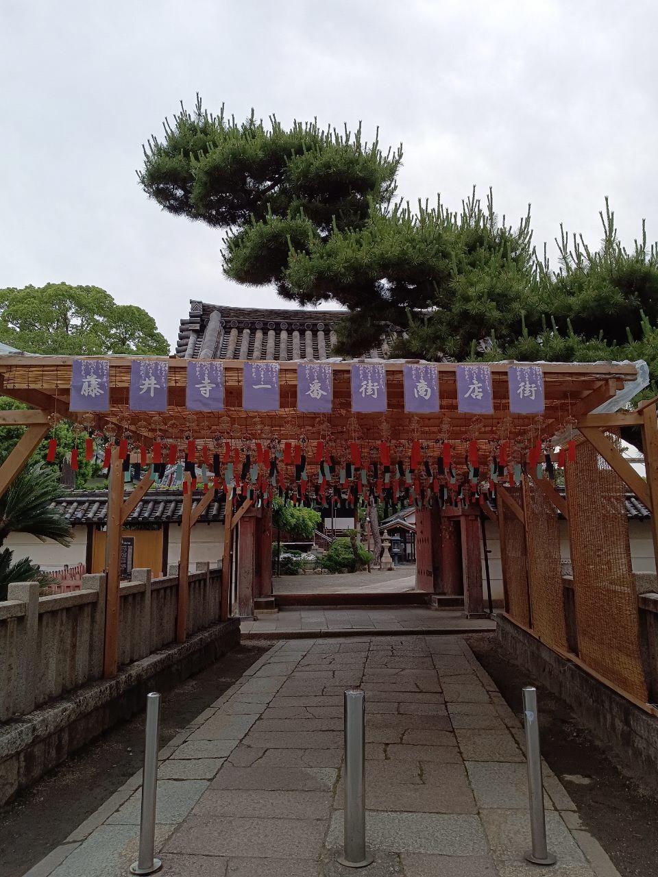 葛井寺の風鈴の写真