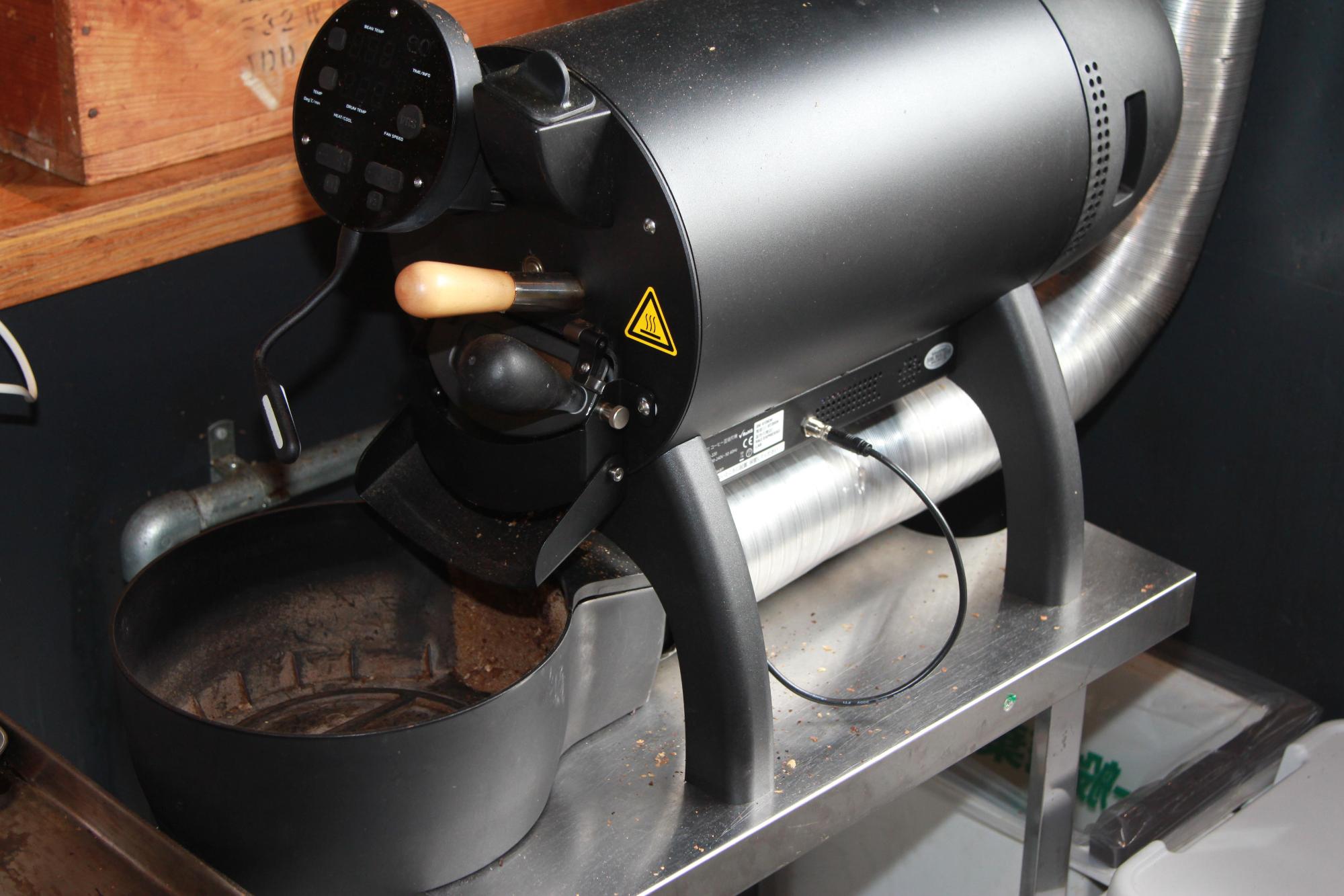 コーヒー焙煎機