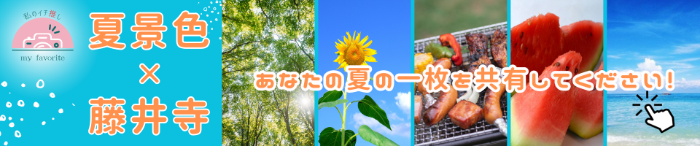 あなたの夏の一枚を共有してください！イチ推し写真募集中！