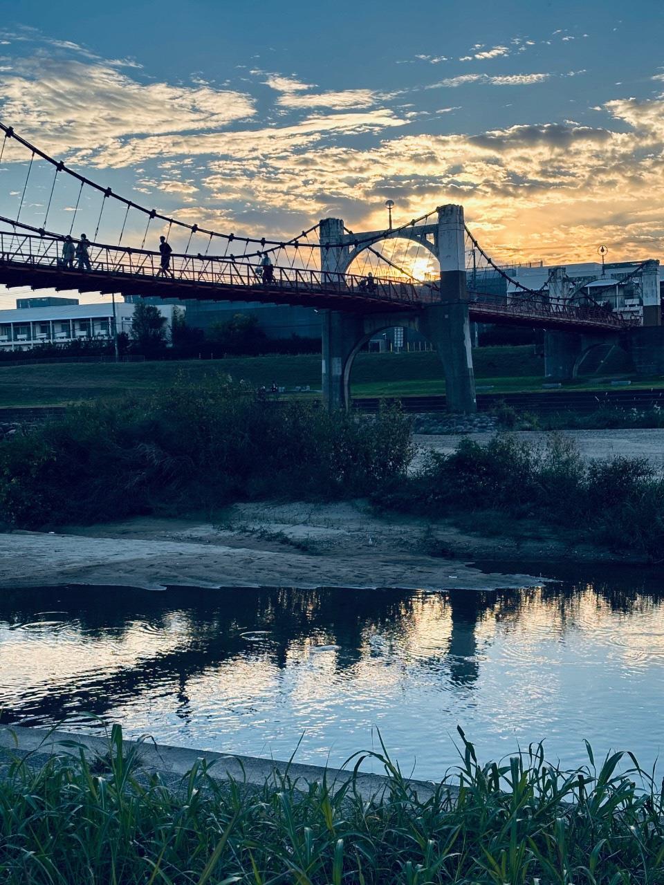 風情のある玉手橋の写真