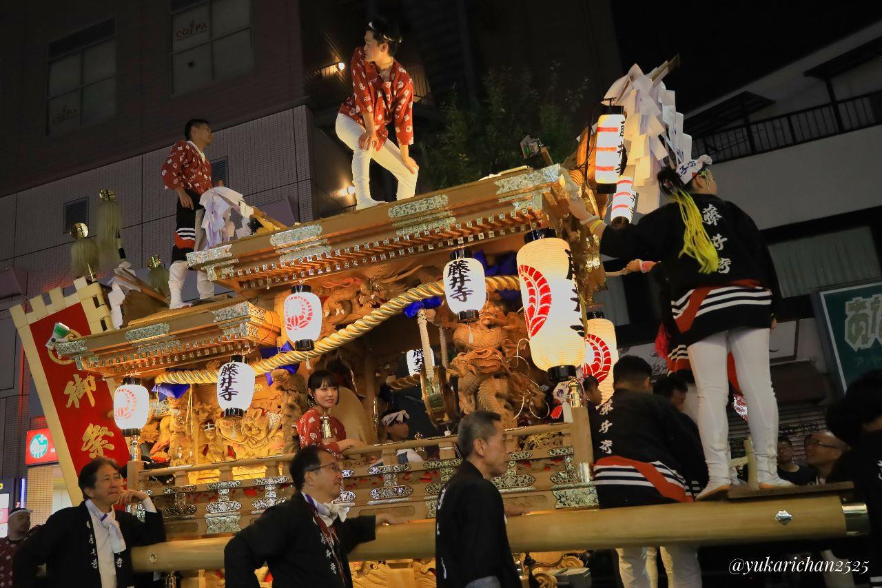 だんじりの写真