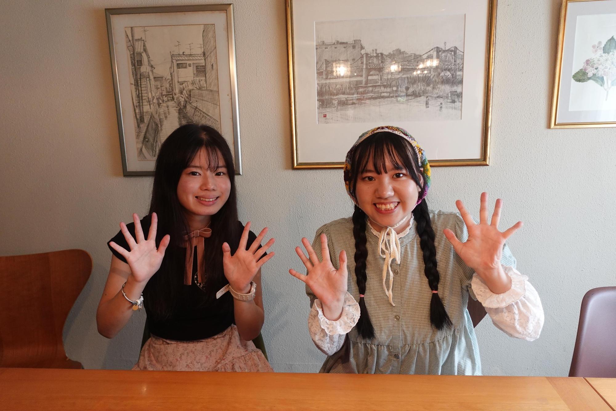 四天王寺大学の学生スタッフ