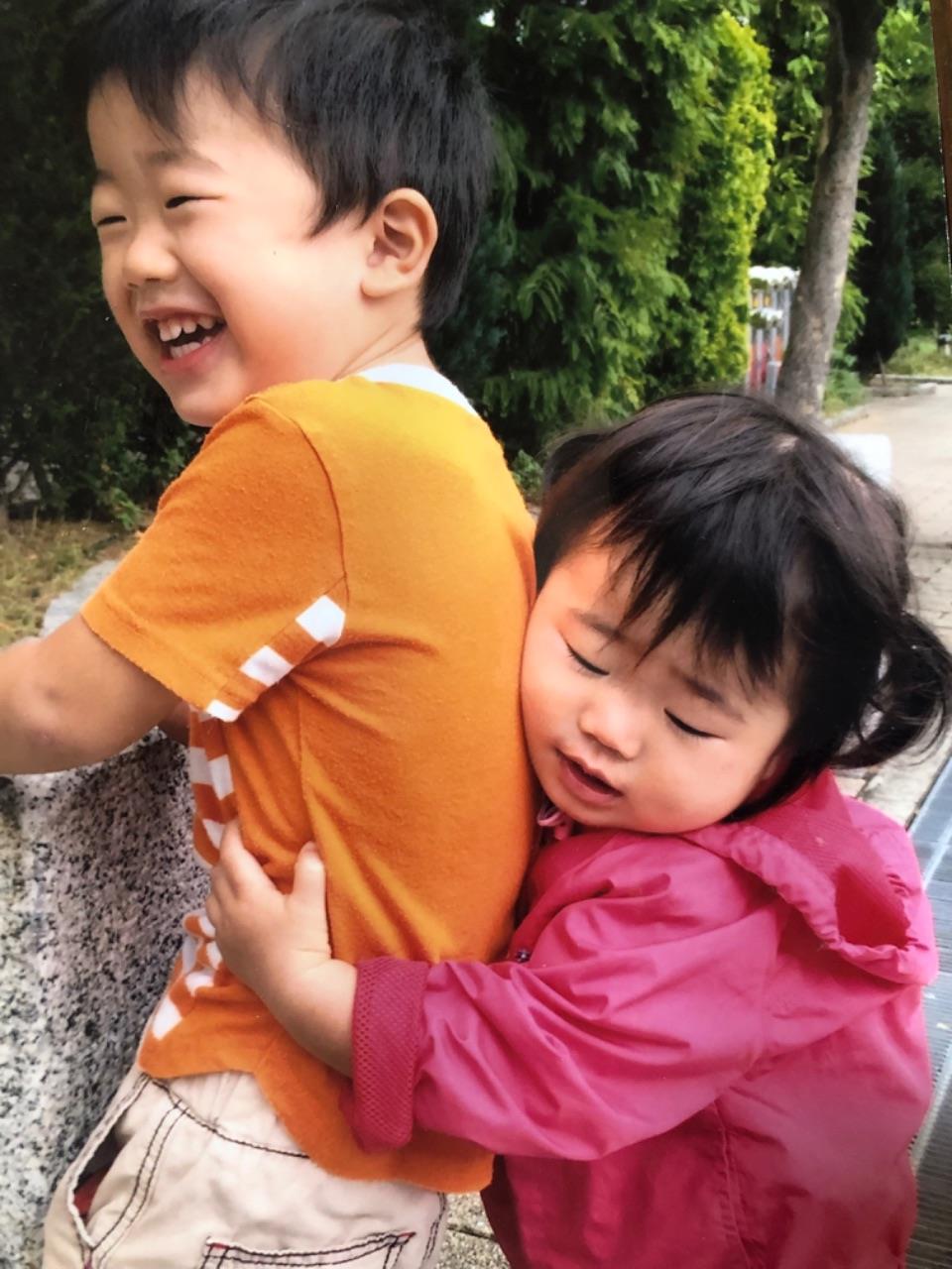 子ども達の10年前の写真