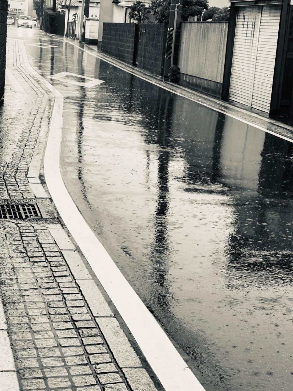 台風前