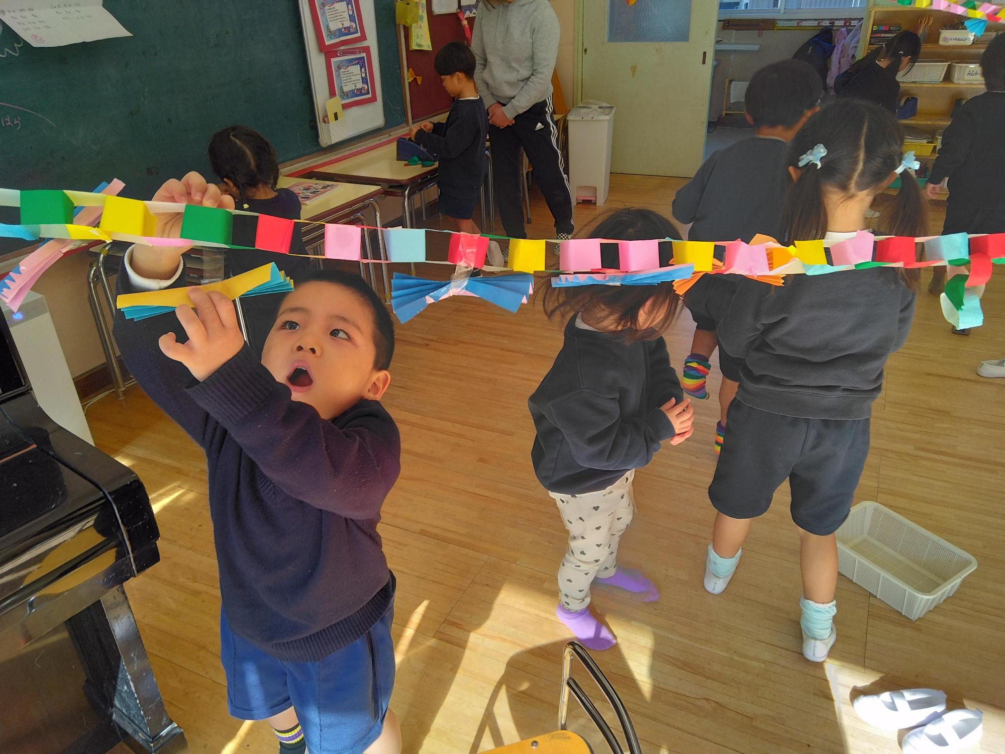 きれいな輪つなぎにしよう