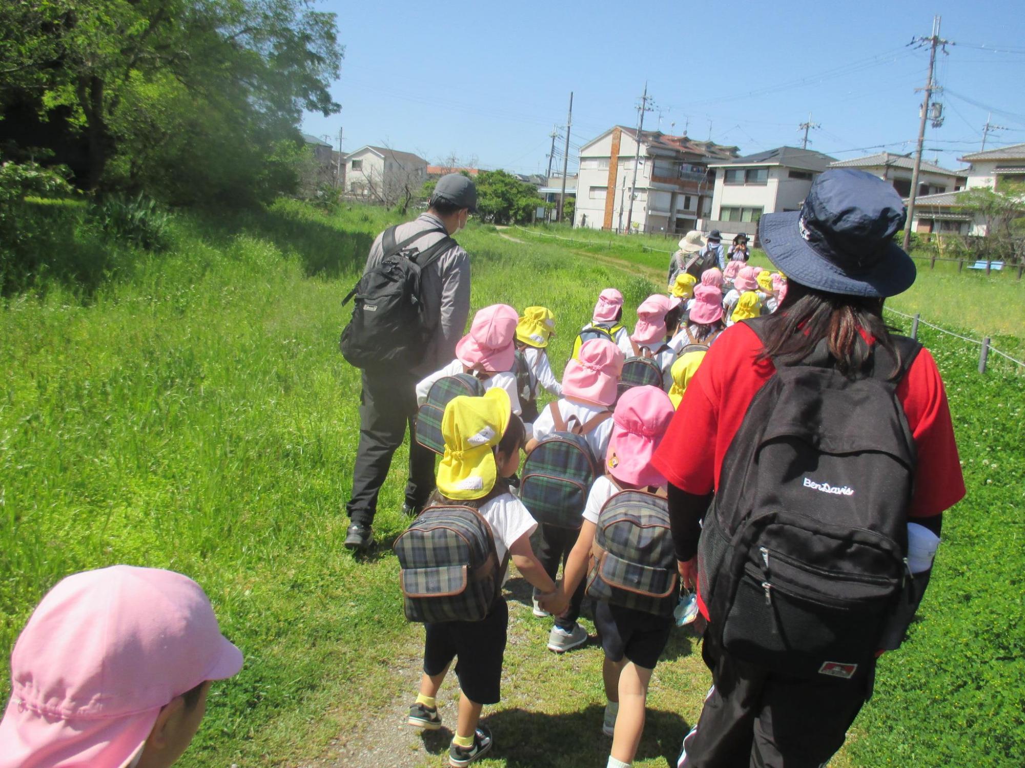城山の中をゆっくり歩いたよ