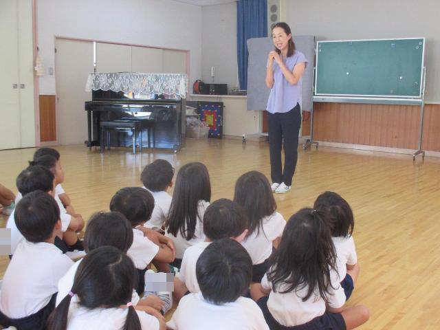 2学期始業式に参加しました。