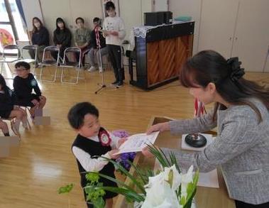 修了証書をいただいています。