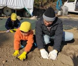 ジャガイモ植え