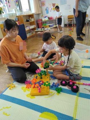 ブロックを一緒にしている