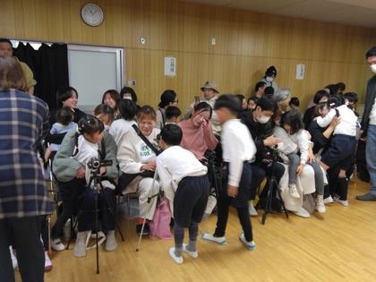 保護者にほめてもらう