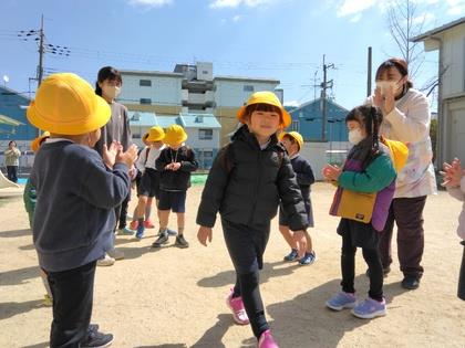明日はいよいよ卒園式です