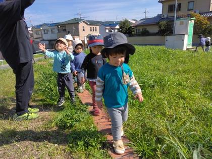 一本道を歩こう