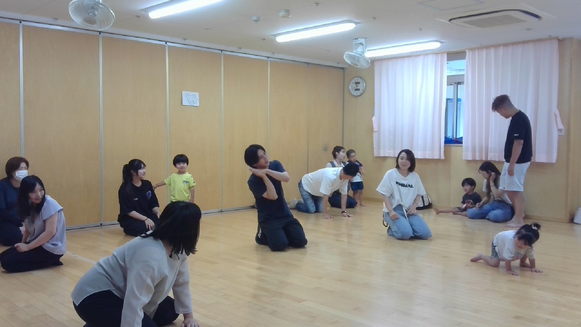 2歳児保育参観