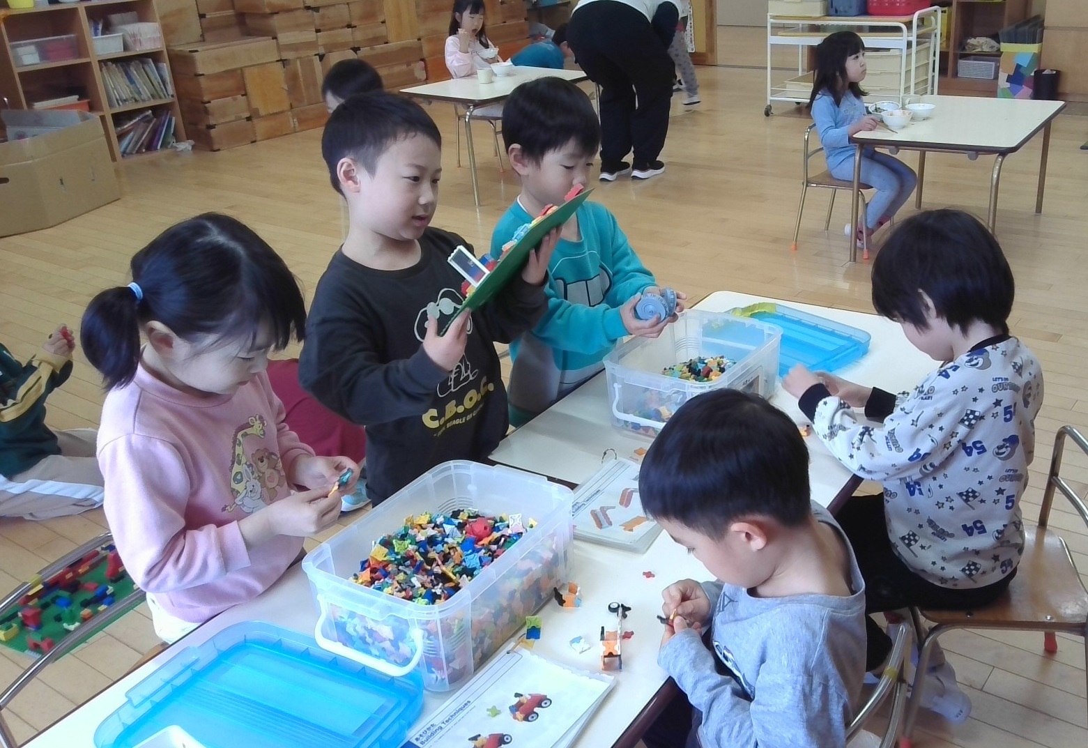 ラキューで遊んだよ