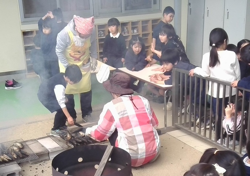 いわしを焼こう